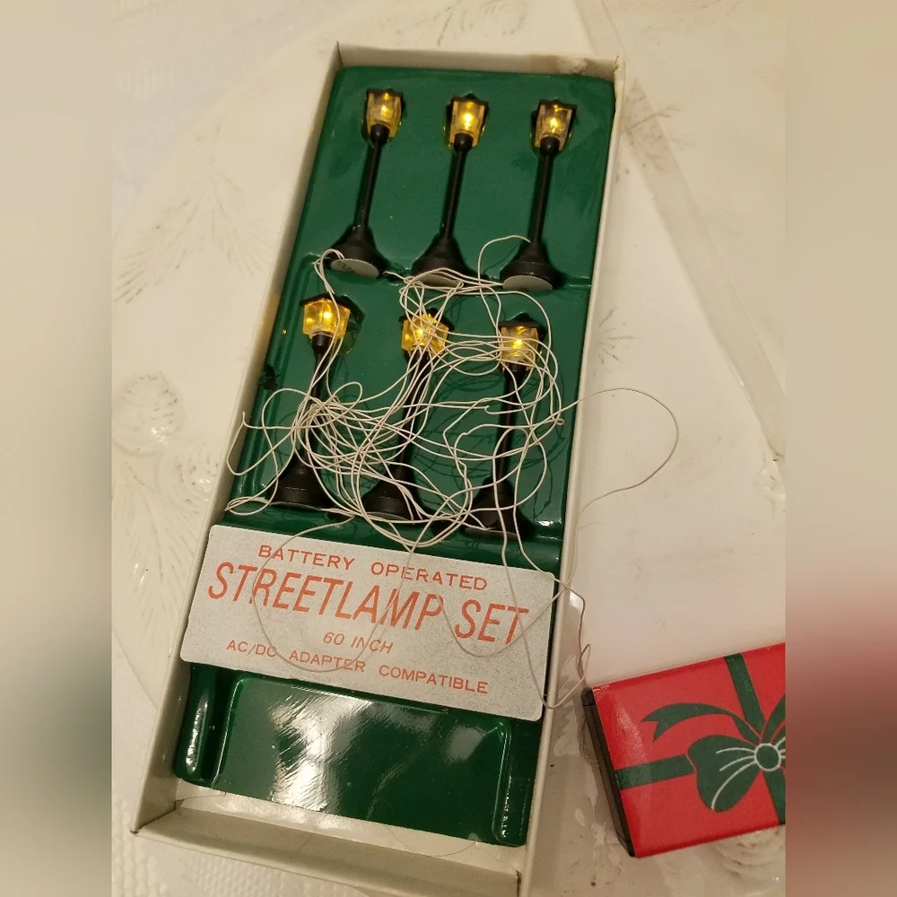 Department 56 Battery Operated Street Lamp Set 60